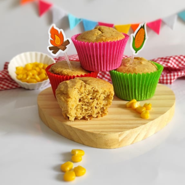 Foto: Cupcake de milho